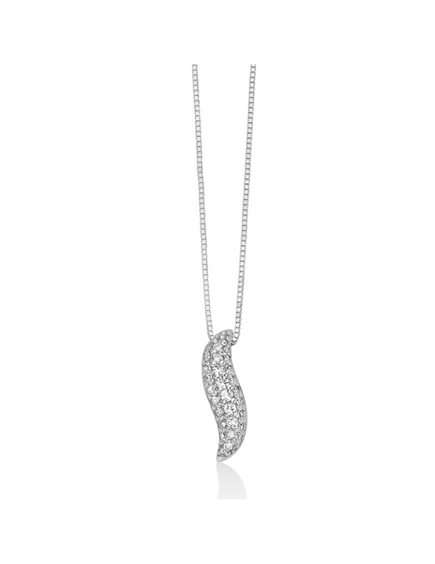 Collana Miluna Donna in Oro bianco CLD4807 - CLD4807